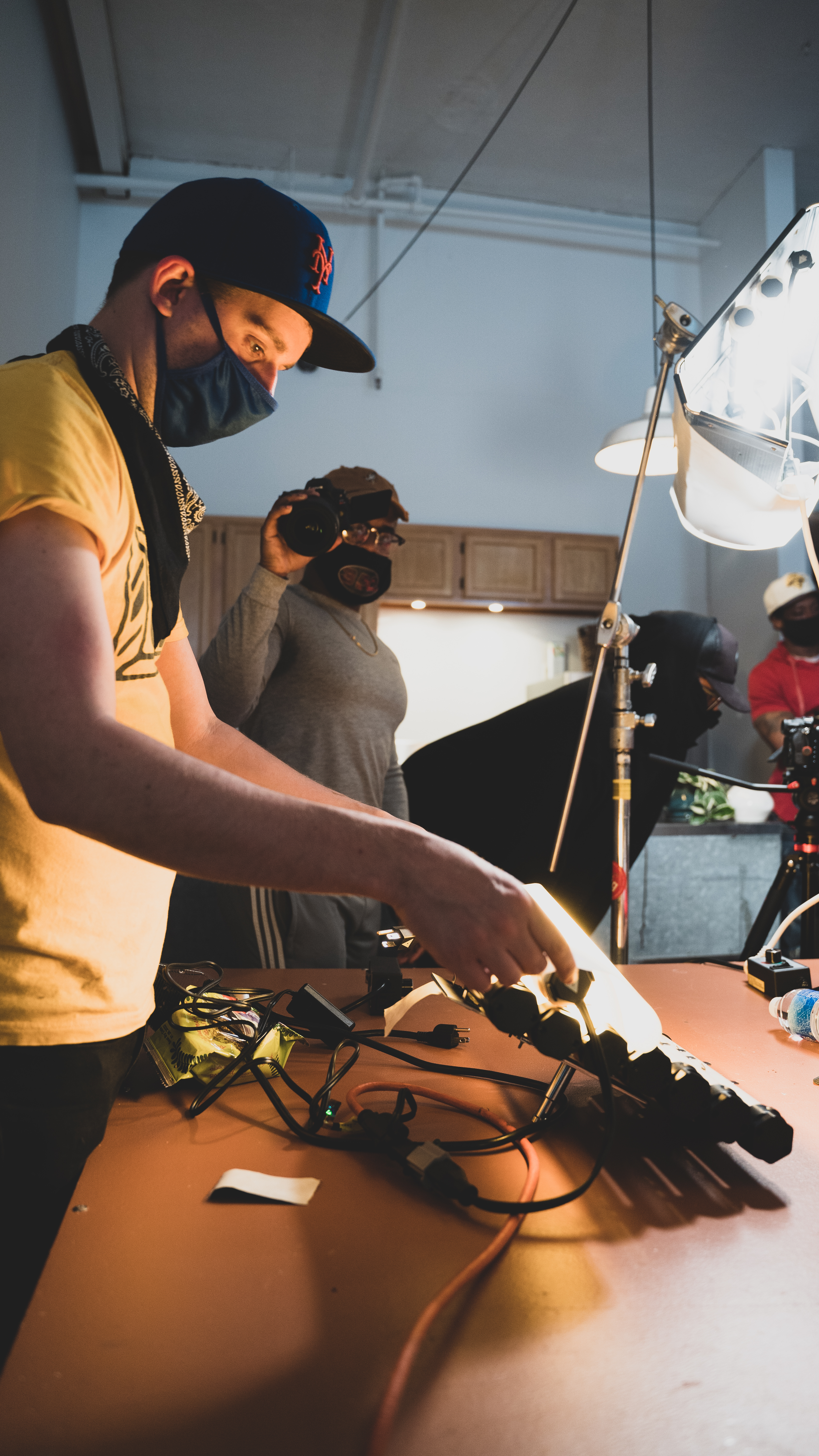On set