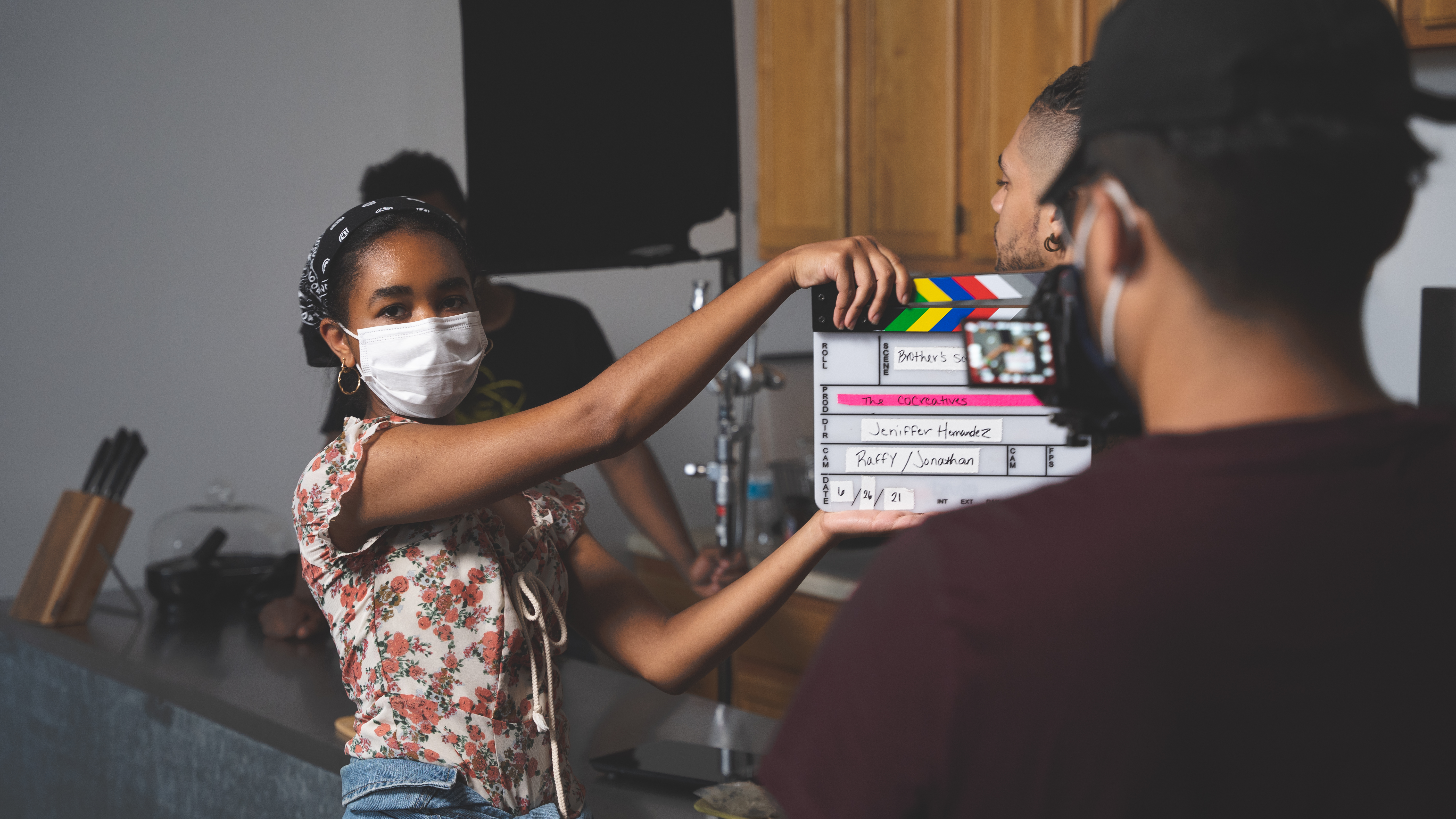 On set